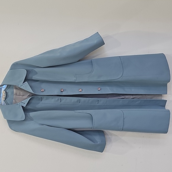 Forecaster International, light Blue Vintage Jackets & Trench Coats Size 13/14 - Picture 2 of 16